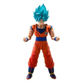 Figura Super Saiyan God Super Son Goku Blue power transcending Limits Dragon Ball Super SH Figuarts