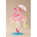 Hatsune Miku AMP Estatua PVC Newley Written Sakura Miku Sakura Dress Ver. 21 cm