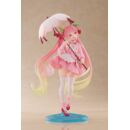 Hatsune Miku AMP Estatua PVC Newley Written Sakura Miku Sakura Dress Ver. 21 cm