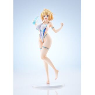Bunny Suit Planning Estatua PVC 1/6 Sophia F. Shirring High-cut Swimsuit Ver. 27 cm   