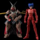 Chou-Dan-Kadou Yoroiden-Samurai Troopers Figura Yami Mashou Anubisu 15 cm