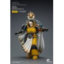 Warhammer Imperial Fists Action Figure Librarian Consulwith Force Axe and Bolt Pistol 12 cm