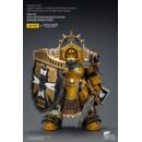 Warhammer Imperial Fists Action Figure Legion Praetor in Tartaros Terminator Armourwith Power Sword and Vigil Storm Shield 14 cm
