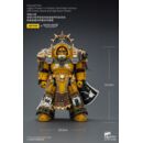 Warhammer Imperial Fists Action Figure Legion Praetor in Tartaros Terminator Armourwith Power Sword and Vigil Storm Shield 14 cm