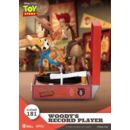 Toy Story Record Player Series Figura de PVC Woody's Record Player 13 cm