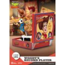 Toy Story Record Player Series Figura de PVC Woody's Record Player 13 cm