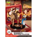Toy Story Record Player Series Figura de PVC Woody's Record Player 13 cm