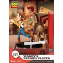 Toy Story Record Player Series Figura de PVC Woody's Record Player 13 cm