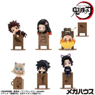 Demon Slayer Kimetsu no Yaiba Ochatomo Series Figuras 4 cm Surtido (6)
