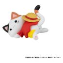 One Piece Mega Cat Project Figuras Egghead NyanPieceNyan! Stickie! 3 cm Surtido (8)