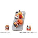 One Piece Mega Cat Project Figuras Egghead NyanPieceNyan! Stickie! 3 cm Surtido (8)