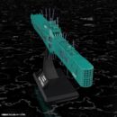 Legend of the Galactic Heroes Plastic Model Kit 1/3000 Free Planets Alliance 13th Fleet Flagship Hyperion 31 cm