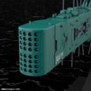 Legend of the Galactic Heroes Plastic Model Kit 1/3000 Free Planets Alliance 13th Fleet Flagship Hyperion 31 cm