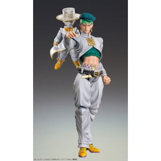 Figura Collezionabile JoJo's Bizarre Adventure Golden Wind - Bruno Bucciarati MAFIArte2, Colore Gesso, Altezza 21 Cm