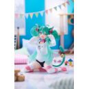 Hatsune Miku Estatua PVC Desktop Cute Figure Hatsune Miku Cat Ear T-Shirt Ver. 13 cm        