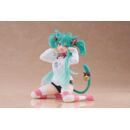 Hatsune Miku Estatua PVC Desktop Cute Figure Hatsune Miku Cat Ear T-Shirt Ver. 13 cm        
