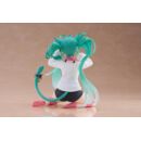 Hatsune Miku Estatua PVC Desktop Cute Figure Hatsune Miku Cat Ear T-Shirt Ver. 13 cm        