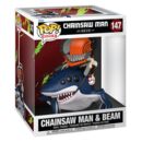 Chainsaw Man POP! Rides Deluxe Vinyl Figura CSM & Beam 15 cm