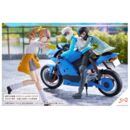Sousai Shojo Teien Plastic Model Kit 1/10 Rui Saotome Touhou High School Tracksuit 16 cm
