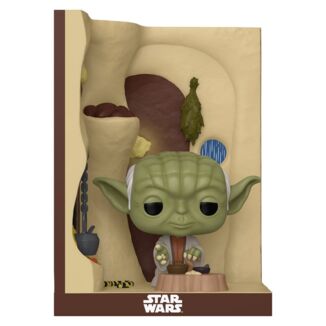 Star Wars Figura POP! Nooks Vinyl Yoda's Hutt 9 cm