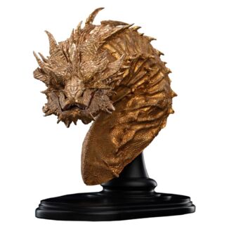 Trilogía de El hobbit Busto Smaug the Golden 36 cm