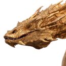 Trilogía de El hobbit Busto Smaug the Golden 36 cm