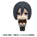 Attack on Titan Estatuas PVC Look Up Levi Cleaning up Ver. & Mikasa Ackerman (with gift) 11 cm           