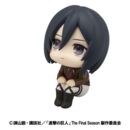 Attack on Titan Estatuas PVC Look Up Levi Cleaning up Ver. & Mikasa Ackerman (with gift) 11 cm           