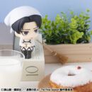 Attack on Titan Estatuas PVC Look Up Levi Cleaning up Ver. & Mikasa Ackerman (with gift) 11 cm           