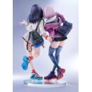 SSSS.Gridman Pack de 2 Estatuas PVC 1/7 Rikka Takarada & Akane Shinjo feat. toridamono 22 cm