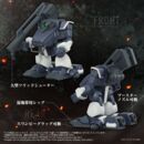 Armored Trooper Votoms Toyrise Action Figure 1/48 AT-09 Zwerg Wetlands Leg 7 cm           