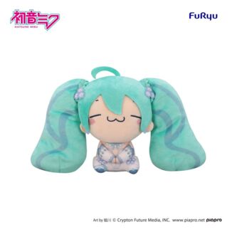 Hatsune Miku Peluche Mochipico Nemophila B 15 cm