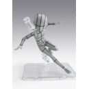 S.H.Figuarts Figura Body-Kun -Ken Sugimori- Edition -Wireframe- (Gray Color Ver.) 13 cm