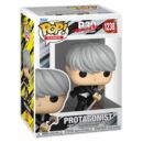 Persona 4 Figura POP! Games Vinyl Protagonist (Yu) 9 cm