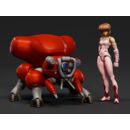 Ghost in the Shell PLAMAX minimum factory Plastic Model Kit Motoko Kusanagi with Fuchikoma 8 cm