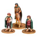 Lord of the Rings Animated Film PVC Figures 3-Pack Frodo, Aragorn, and Samwise