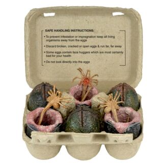 Aliens Pack de 6 Accesorios Carton of Alien Eggs (40th Anniversary)