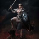 The Girl Under Wolf's Ward Figura 1/6 Alina (Silver) 30 cm