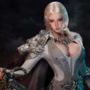 The Girl Under Wolf's Ward Figura 1/6 Alina (Silver) 30 cm