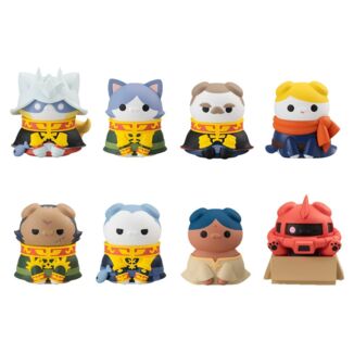 Gundam Mega Cat Project Mini Figures Nyandam We are the Principality of Zeon! Blind Box Assortment (8) (Repeat)