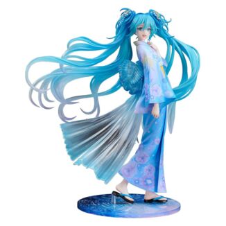 Character Vocal Series 01: Hatsune Miku Figura PVC 1/7 Music & Fire Works Ver. 23 cm