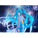 Character Vocal Series 01: Hatsune Miku PVC Figure 1/7 Music & Fire Works Ver. 23 cm