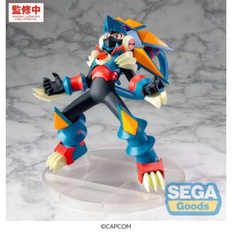 Mega Man Battle Network Figura PVC Luminasta Mega Man Gregar Beast 17 cm