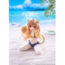 Toradora! Figura PVC Desktop Cute Taiga Aisaka (Tiger Costume Swimwear Ver.) 13 cm