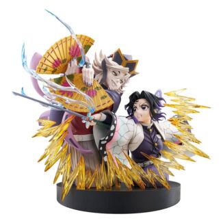Demon Slayer: Kimetsu no Yaiba Pack de 2 Figuras PVC Shinobu Kocho & Doma 18 cm