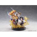 Demon Slayer: Kimetsu no Yaiba Pack de 2 Figuras PVC Shinobu Kocho & Doma 18 cm