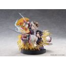 Demon Slayer: Kimetsu no Yaiba Pack de 2 Figuras PVC Shinobu Kocho & Doma 18 cm
