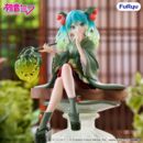 Hatsune Miku Figura PVC Noodle Stopper Flower Fairy Winter Cherry Green Color Ver. 15 cm