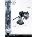 Berserk Legacy Art "Kentarou Miura" Statue 1/4 Guts 74 cm