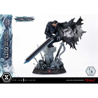 Berserk Legacy Art "Kentarou Miura" Statue 1/4 Guts Bonus Version 74 cm